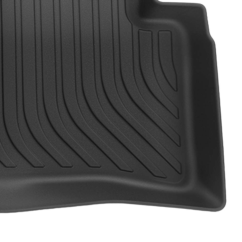 All-Weather Black Floor Mat Set compatible for Toyota Prius Prime 2017-2022 compatible for Prius 2016