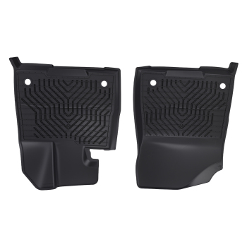 Black TPE Floor Mats compatible for Toyota Sienna 2021-2025 8 Seats All-Weather Waterproof