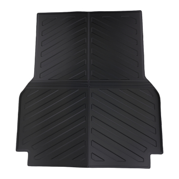 5FT Trunk Bed Mat compatible for Toyota Tacoma 2005-2023 TPE Black Heavy Duty Boot Liner