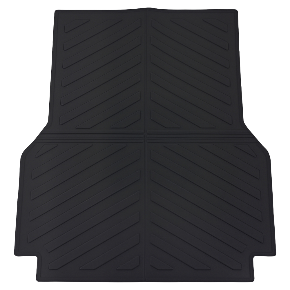 5FT Trunk Bed Mat compatible for Toyota Tacoma 2005-2023 TPE Black Heavy Duty Boot Liner