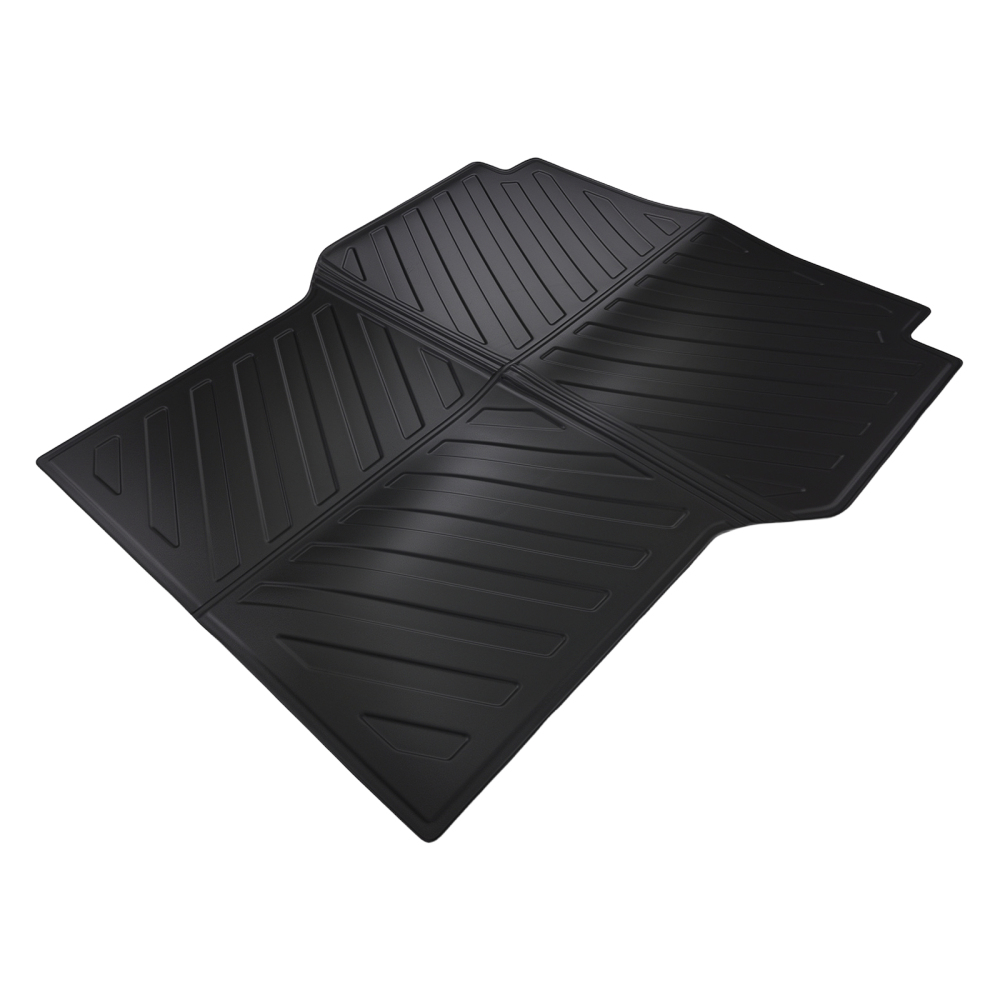 5FT Trunk Bed Mat compatible for Toyota Tacoma 2005-2023 TPE Black Heavy Duty Boot Liner