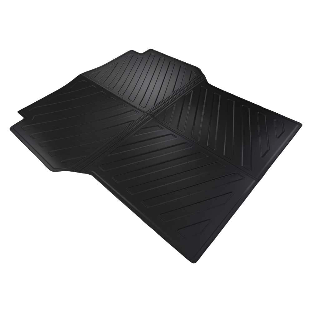 5FT Trunk Bed Mat compatible for Toyota Tacoma 2005-2023 TPE Black Heavy Duty Boot Liner