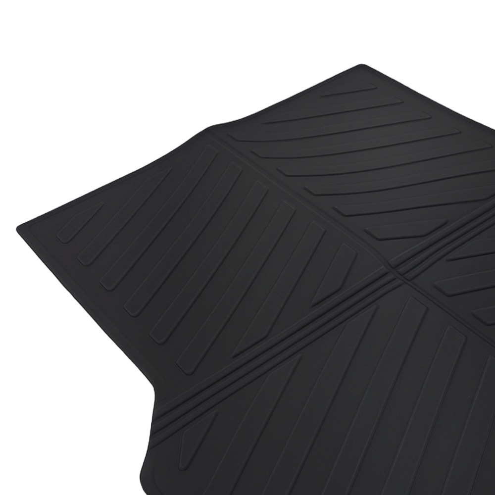 5FT Trunk Bed Mat compatible for Toyota Tacoma 2005-2023 TPE Black Heavy Duty Boot Liner