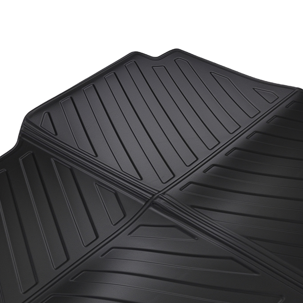 5FT Trunk Bed Mat compatible for Toyota Tacoma 2005-2023 TPE Black Heavy Duty Boot Liner