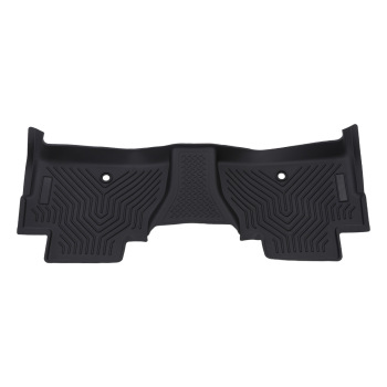 3D Floor Mats compatible for Toyota Tundra CrewMax 2014-2021 TPE Black Anti-Slip Car Mat