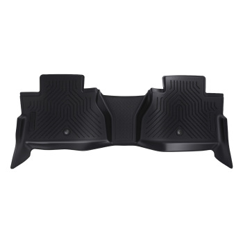 3D Floor Mats compatible for Toyota Tundra CrewMax 2014-2021 TPE Black Anti-Slip Car Mat