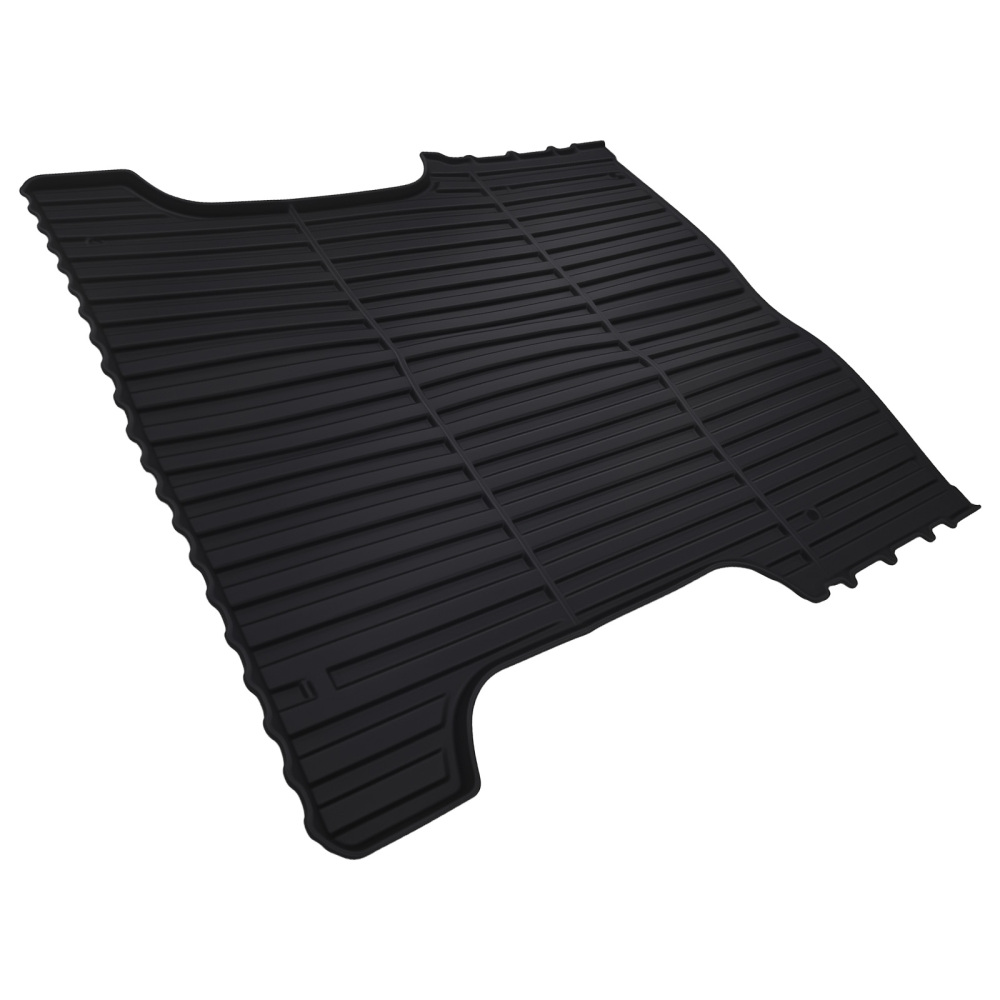 Black TPE Truck Bed Mat compatible for Toyota Tundra Crew Max 5.5Ft 2022-2025 Anti-Slip