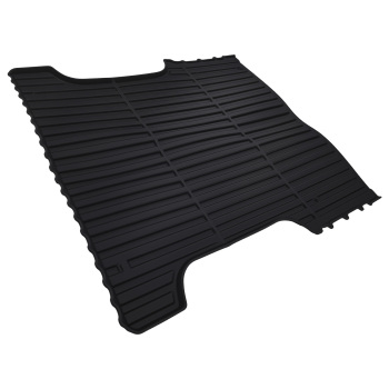 Black TPE Truck Bed Mat compatible for Toyota Tundra Crew Max 5.5Ft 2022-2025 Anti-Slip