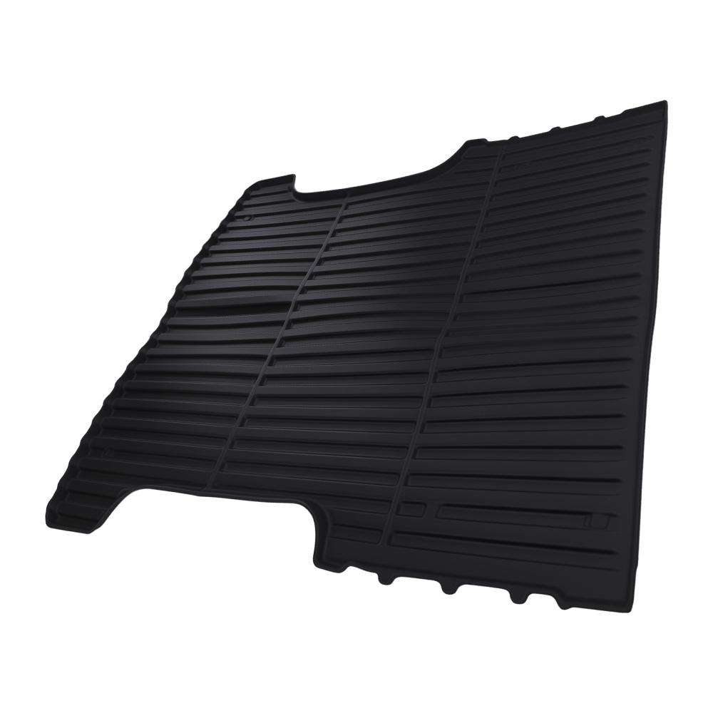 Black TPE Truck Bed Mat compatible for Toyota Tundra Crew Max 5.5Ft 2022-2025 Anti-Slip