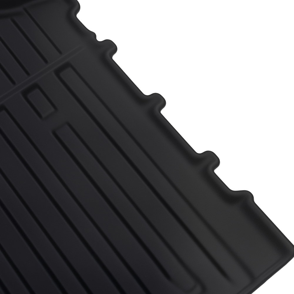 Black TPE Truck Bed Mat compatible for Toyota Tundra Crew Max 5.5Ft 2022-2025 Anti-Slip