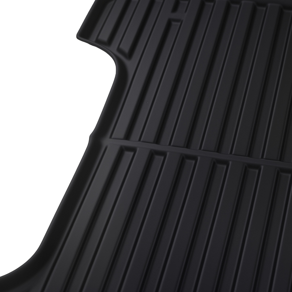 Black TPE Truck Bed Mat compatible for Toyota Tundra Crew Max 5.5Ft 2022-2025 Anti-Slip