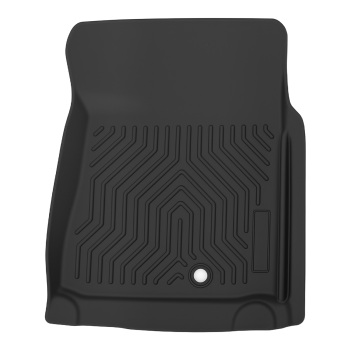 All-Weather Black Floor Mats compatible for Toyota Tundra Double Cab 2007-2011 Waterproof