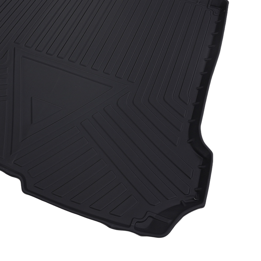 1x Protezione Bagagliaio compatibile per Volvo V90 Mk2 2017-2024 TPE Antiscivolo Nero