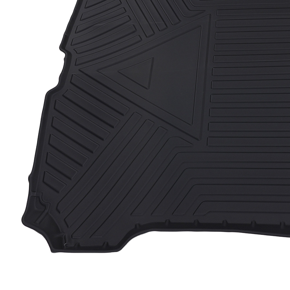 1x Protezione Bagagliaio compatibile per Volvo V90 Mk2 2017-2024 TPE Antiscivolo Nero