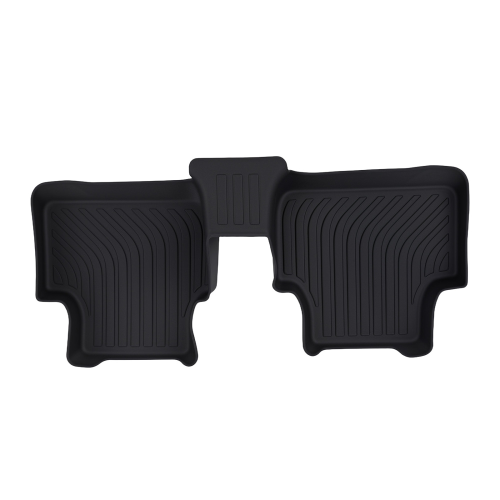 All-Weather Black Floor Mats compatible for Volkswagen Jetta 2019-2024 TPE Rubber Set