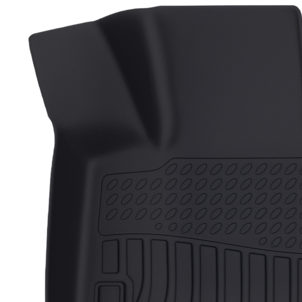 All-Weather Carpet Floor Mats compatible for Volvo S60 2019-2025 TPE Waterproof Anti-Slip