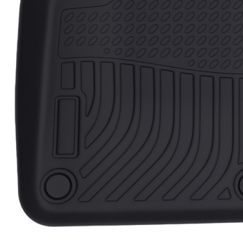 All-Weather Carpet Floor Mats compatible for Volvo S60 2019-2025 TPE Waterproof Anti-Slip