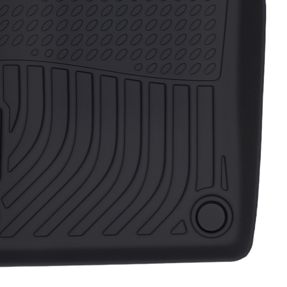All-Weather Carpet Floor Mats compatible for Volvo S60 2019-2025 TPE Waterproof Anti-Slip