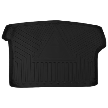 All-Weather Cargo Liner compatible for VW T-ROC 2017-2023 Black TPE Boot Mat Waterproof