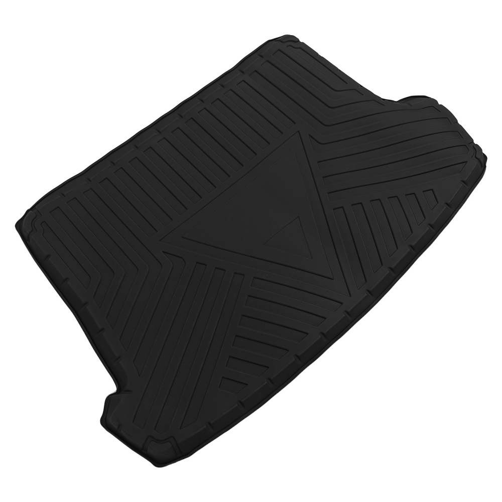 All-Weather Cargo Liner compatible for VW T-ROC 2017-2023 Black TPE Boot Mat Waterproof