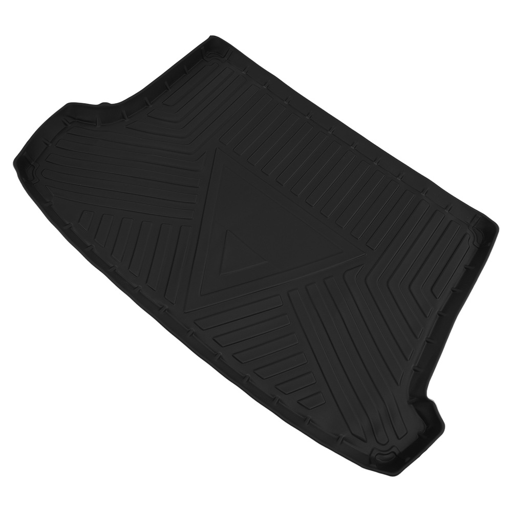 All-Weather Cargo Liner compatible for VW T-ROC 2017-2023 Black TPE Boot Mat Waterproof