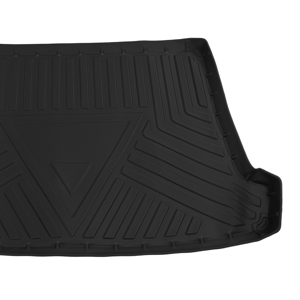 All-Weather Cargo Liner compatible for VW T-ROC 2017-2023 Black TPE Boot Mat Waterproof