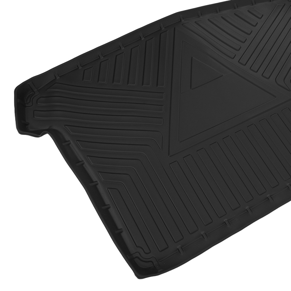 All-Weather Cargo Liner compatible for VW T-ROC 2017-2023 Black TPE Boot Mat Waterproof