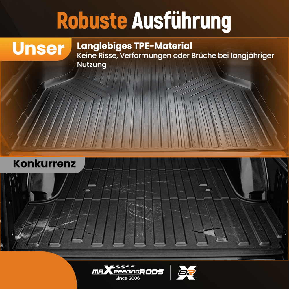 Trunk Liner Boot Mat compatible for Volvo XC60 Mk2 2017-2024 Cargo Liner Floor Waterproof