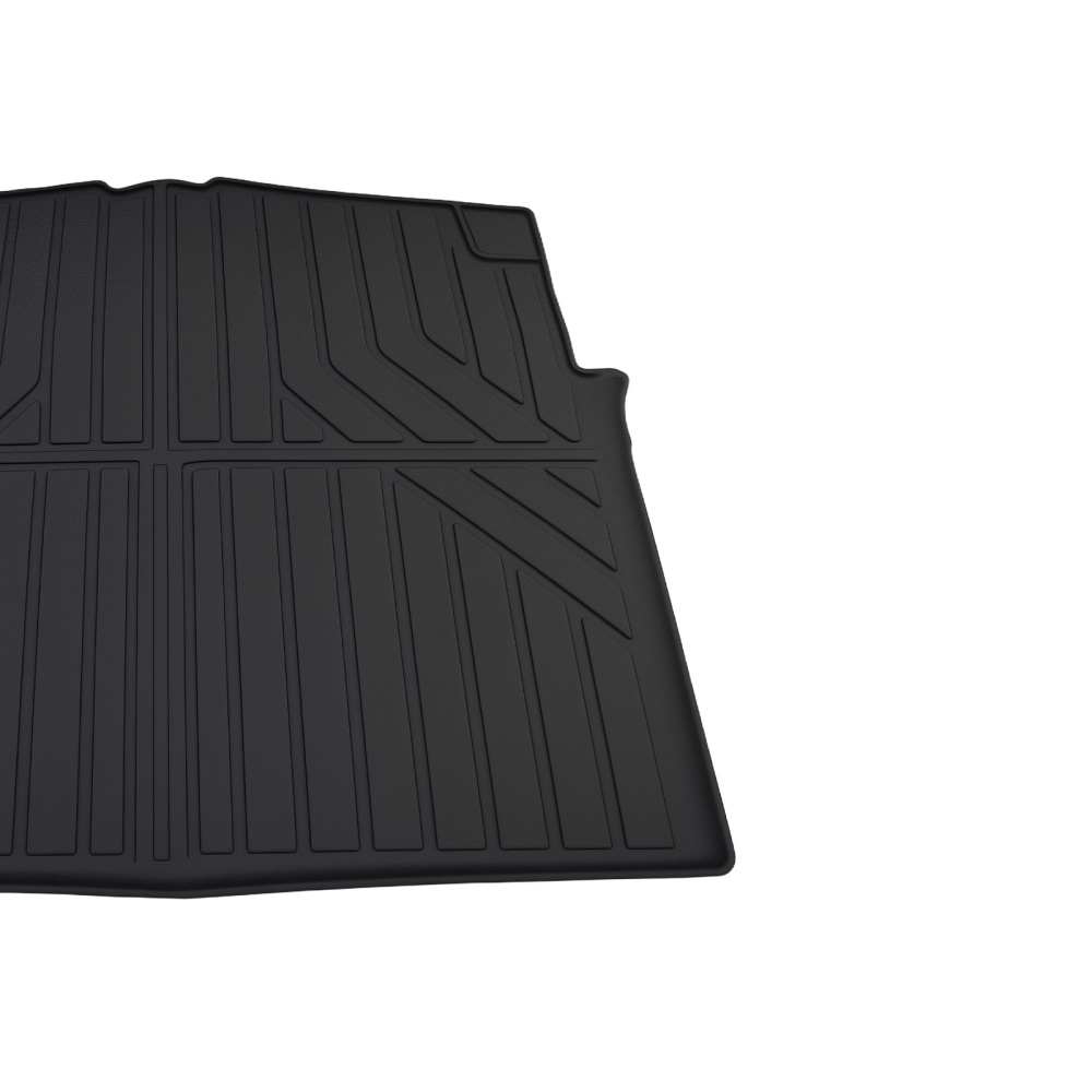 Protection Coffre Sur Mesure compatible pour Volvo XC60 Mk2 2017-2024 TPE Tapis Noir