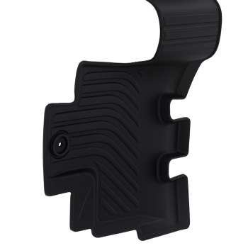 All-Weather Floor Mats compatible for Jeep Wrangler Unlimited 4-Door 2014-2017 Black