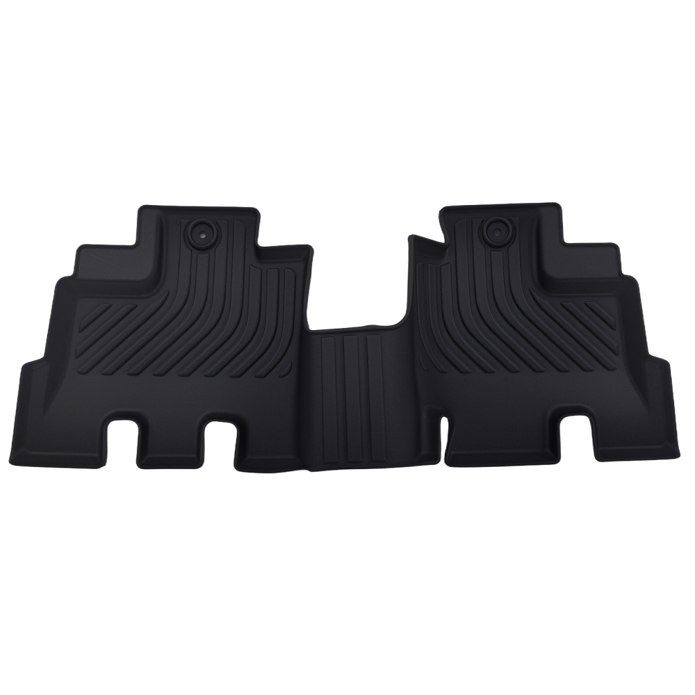 All-Weather Floor Mats compatible for Jeep Wrangler Unlimited 4-Door 2014-2017 Black