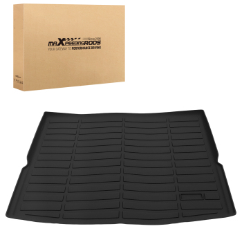 All-Weather Boot Liner compatible for BMW X1 F48 2015-2023 Black TPE Waterproof Cargo Mat