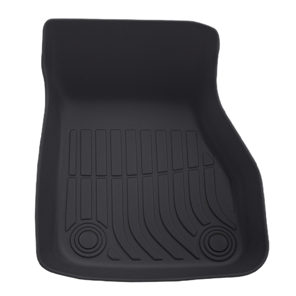 All-Weather TPE Floor Mat Set compatible for BMW X1 F48/X2 2016-2022 Black Waterproof