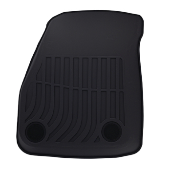 All-Weather TPE Floor Mat Set compatible for BMW X1 F48/X2 2016-2022 Black Waterproof