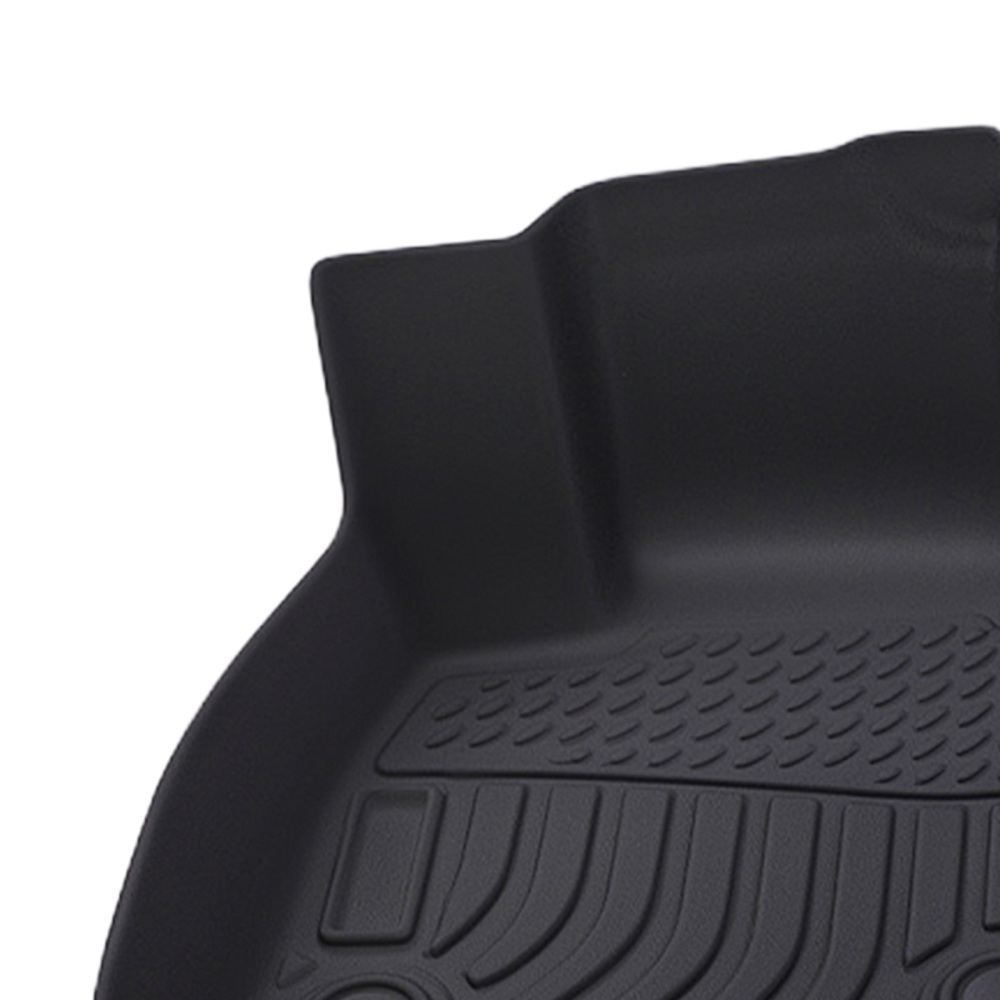 All-Weather TPE Floor Mat Set compatible for BMW X1 F48/X2 2016-2022 Black Waterproof