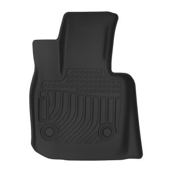 All-Weather Black Carpet Floor Mats compatible for BMW X3 2019-2024 30i M40i X3M TPE Rubber
