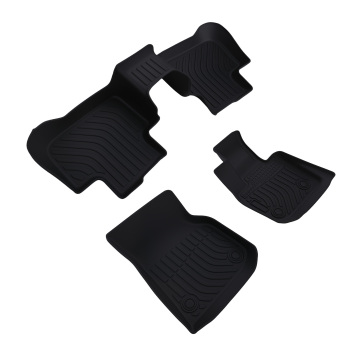 All-Weather Floor Mats compatible for BMW X3 2018-2024 X4 2019-2024 TPE Rubber Black