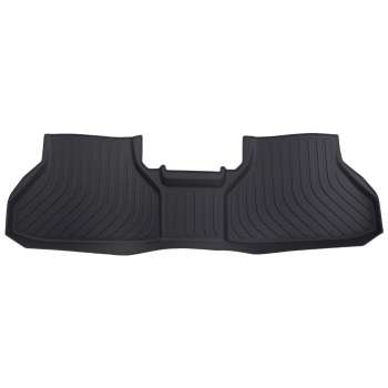 All Weather Floor Mats Liner compatible for BMW X5 2014-2018 Black TPE Rubber Waterproof