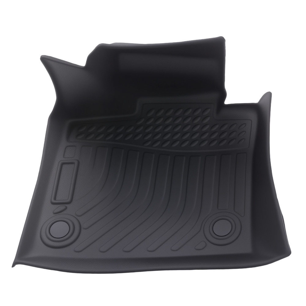 All Weather Floor Mats Liner compatible for BMW X5 2014-2018 Black TPE Rubber Waterproof