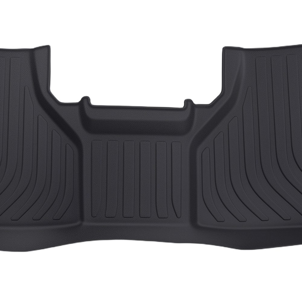 All Weather Floor Mats Liner compatible for BMW X5 2014-2018 Black TPE Rubber Waterproof