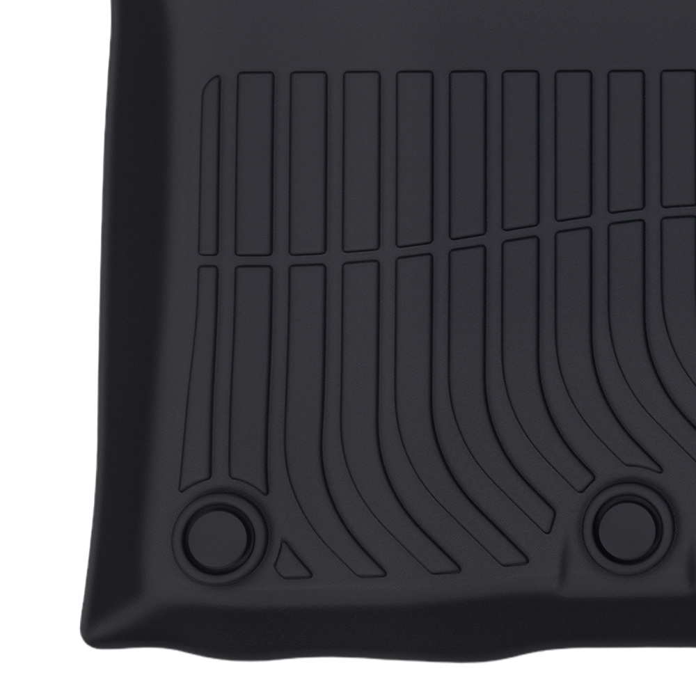 All-Weather Black Floor Mat Liner compatible for Mazda CX-50 2023-2025 TPE Waterproof