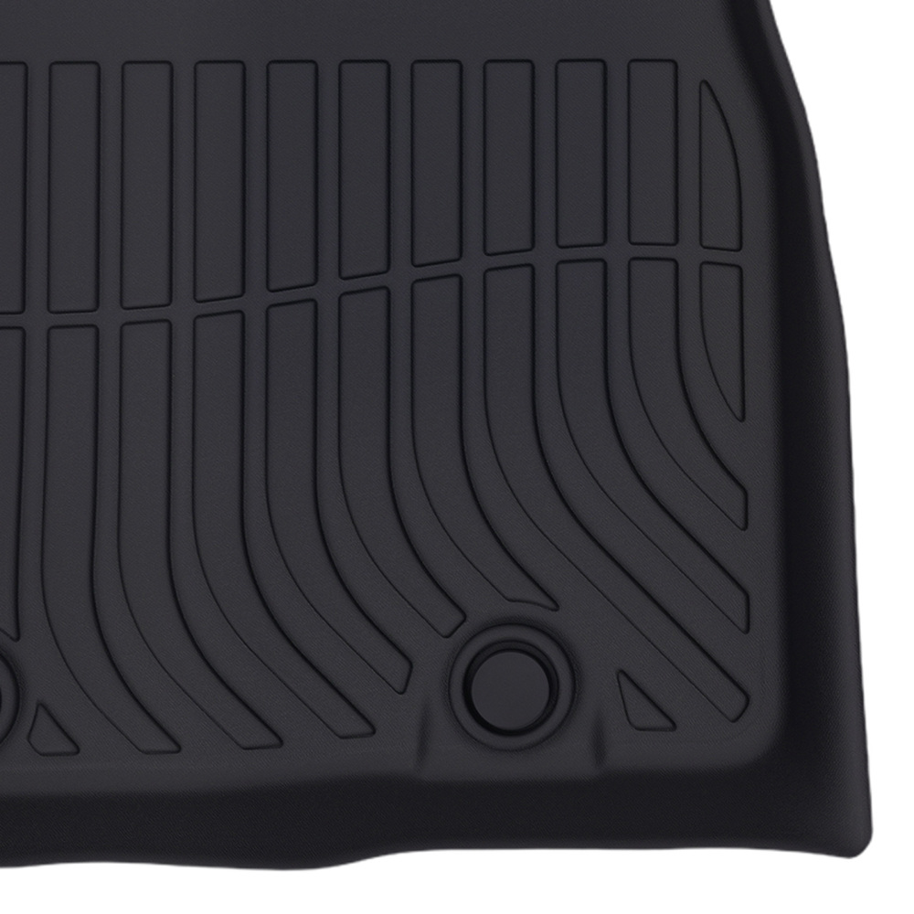 All-Weather Black Floor Mat Liner compatible for Mazda CX-50 2023-2025 TPE Waterproof