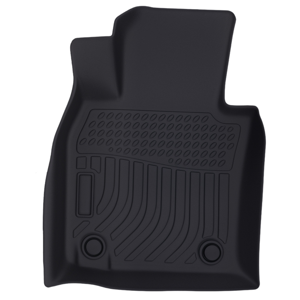 All-Weather Black Floor Mat Liner compatible for Mazda CX-50 2023-2025 TPE Waterproof