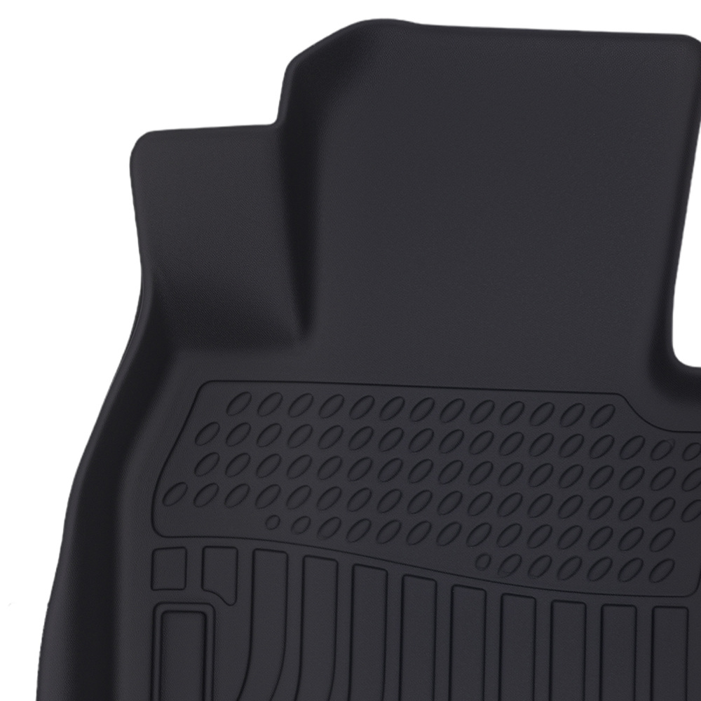 All-Weather Black Floor Mat Liner compatible for Mazda CX-50 2023-2025 TPE Waterproof