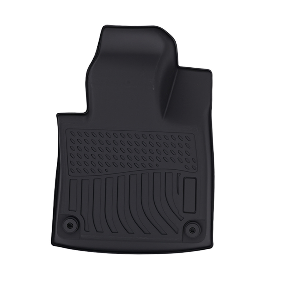 Anti-Slip TPE Carpet Floor Mats compatible for Volvo XC90 2016-2025 Black Waterproof