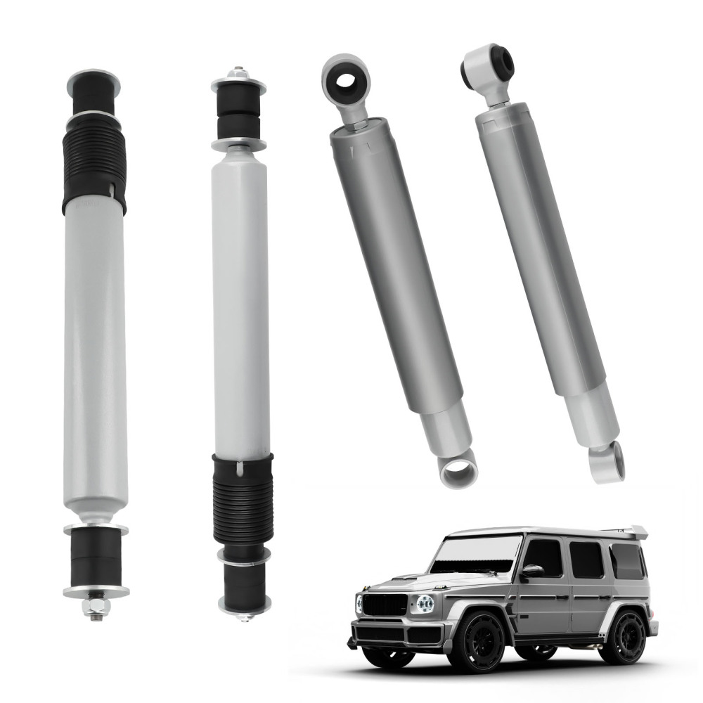 Front + Rear Heavy Duty Shock Absorbers compatible for Nissan Patrol GQ GU 1988-2016