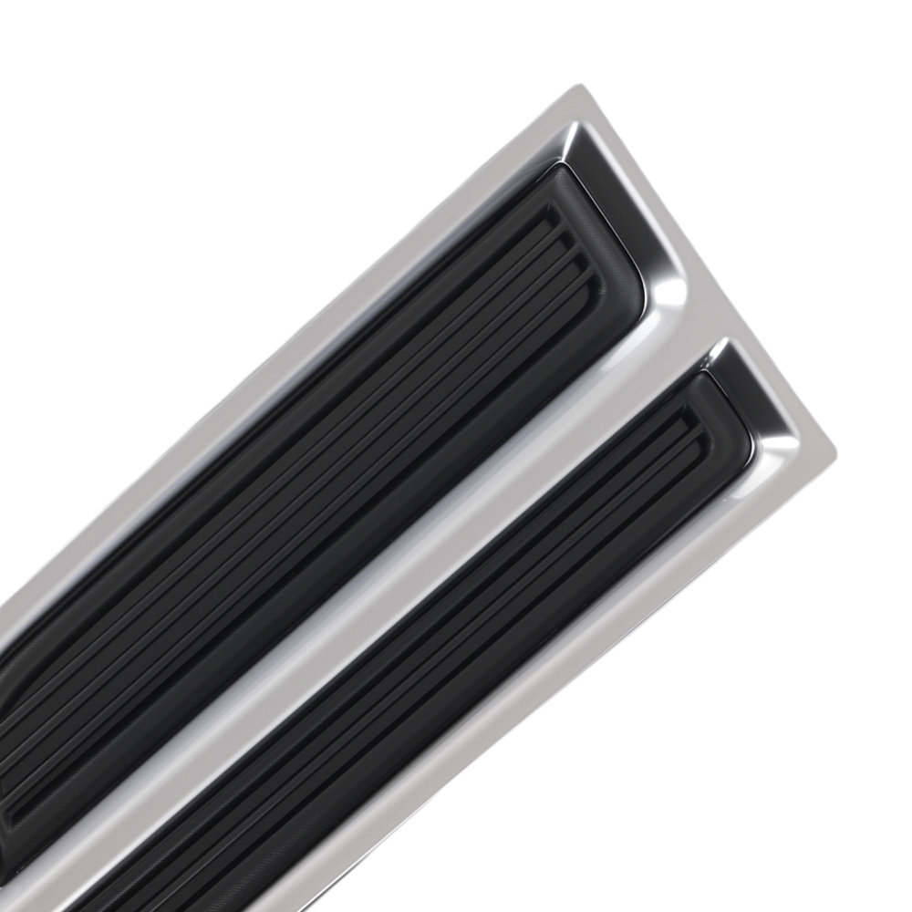 Pair Front Bumper Lower Fog Light Grille Cover compatible for Cadillac XTS 3.6L 2013-2017