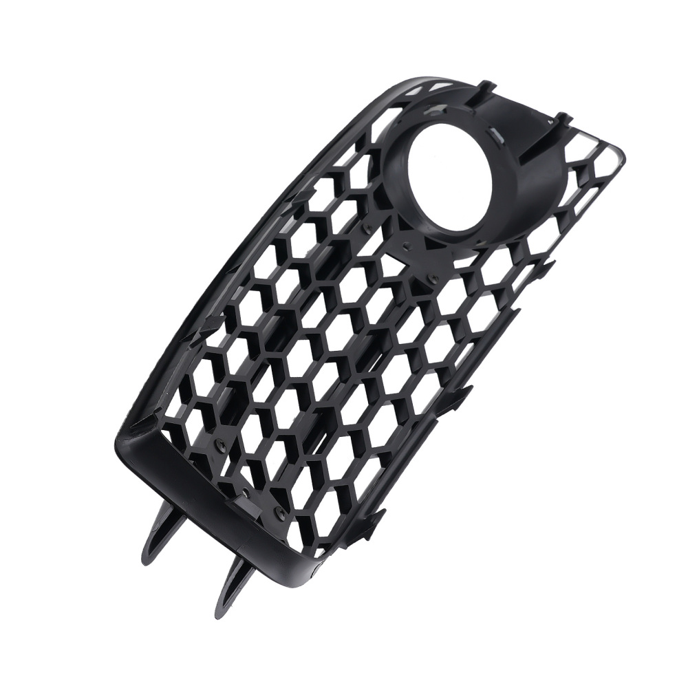 Front Bumper Fog Grille Cover compatible for Audi A4 1.8 2.0L Sedan 2008-2012 8K0807681C01C