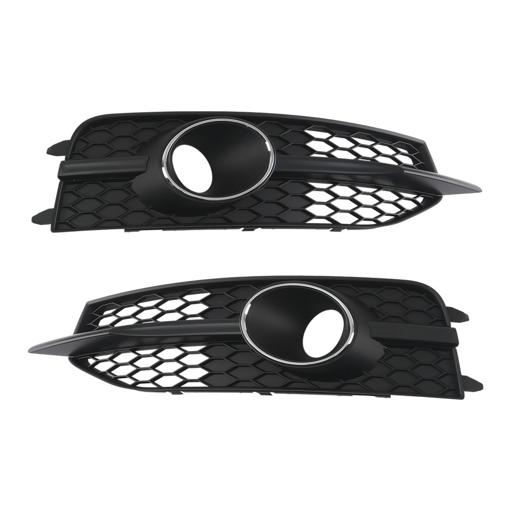 Left Right Front Bumper Fog Grille Cover compatible for Audi A7/S7 2012-2015 4G8807682C9B9