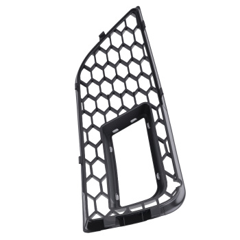 2X Front Lower Bumper Fog Grille Cover compatible for Audi A4 B8.5 2013-2016 8K0807682K01C